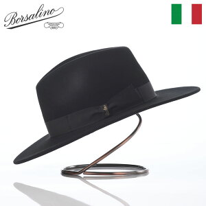 Borsalino {T[m ܂nbg tFgX H ~ Y ܂X tFh amX   uh C^A t@bV ANZT[ Jared Cashmere Mix Larga(Wh JV~