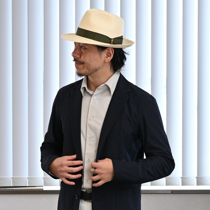 楽天市場】Borsalino ボルサリーノ パナマ帽 パナマハット 中折れ 