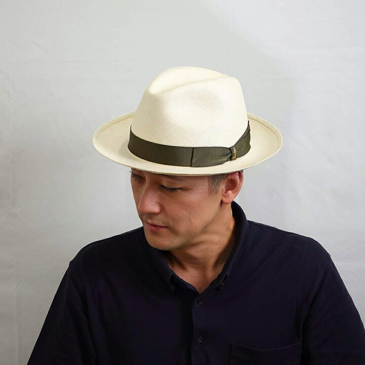 楽天市場】Borsalino ボルサリーノ パナマ帽 パナマハット 中折れ 