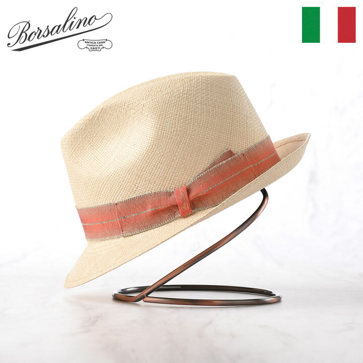 楽天市場】Borsalino ボルサリーノ パナマ帽 パナマハット 中折れ 