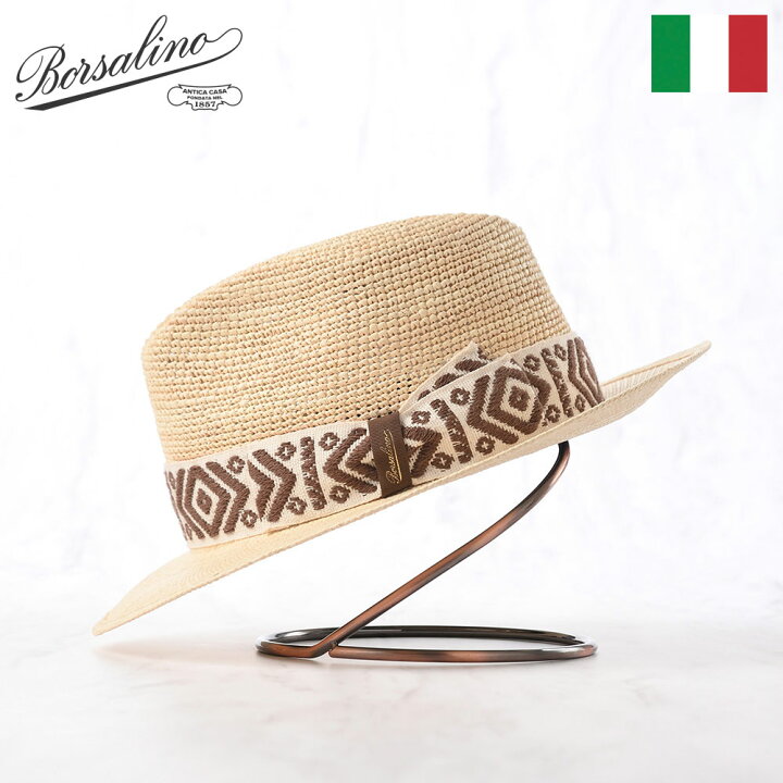 楽天市場】Borsalino ボルサリーノ パナマ帽 パナマハット 中折れ  