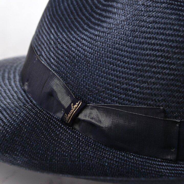 楽天市場】Borsalino ボルサリーノ ストローハット 中折れハット 