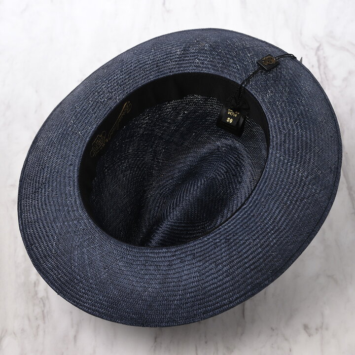 楽天市場】Borsalino ボルサリーノ ストローハット 中折れハット 