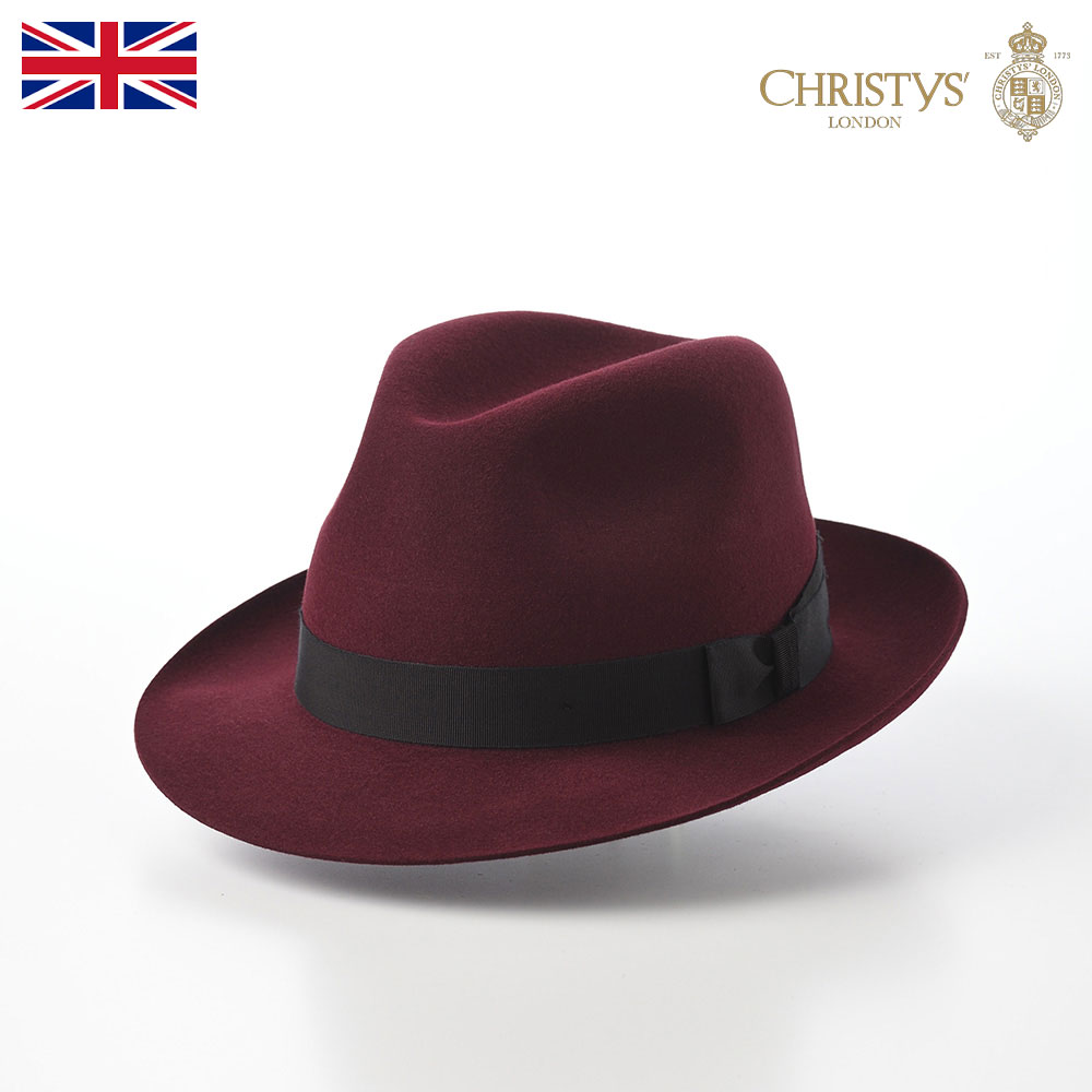 楽天市場】CHRISTYS' LONDON 中折れハット フェルト帽 帽子 メンズ
