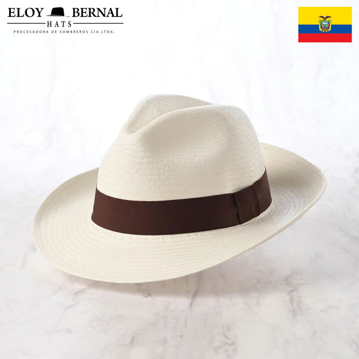 楽天市場】ELOY BERNAL パナマ帽 メンズ 帽子 ブランド パナマハット 