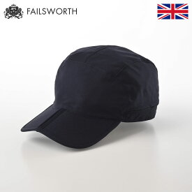 Failsworth キャップ CAP 折り畳める 春 夏 メンズ レディース 父の日 大きいサイズ 野球帽 ベースボールキャップ 裏地メッシュ カジュアル 外仕事 アウトドア 日よけ イギリス 英国ブランド フェイルスワース Treker Foldable（トレッカー フォルダブル） ネイビー