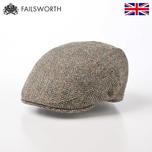 FAILSWORTH �n���`���O�X �X�q �n���X�c�C�[�h �����Y ���f�B�[�X �H �~ �傫���T�C�Y ���ŖX �L���b�v CAP �c�C�[�h �����Y�X�q �a�m�X �p���u�����h Harris Tweed Stornoway(�n���X�c�C�[�h �X�g�[�m