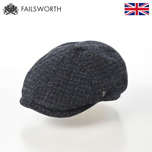 FAILSWORTH �n���X�c�C�[�h �n���`���O�X �L���X�P�b�g�X �H �~ �X�q �����Y ���f�B�[�X �a�m �L���b�v CAP �傫���T�C�Y ������� �p���u�����h Harris Tweed Hudson(�n���X�c�C�[�h �n�h�\��) 42 ����