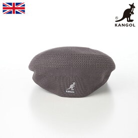 KANGOL カンゴール 帽子 父の日 ハンチング帽 キャップ cap ブランド 春 夏 メンズ レディース ユニセックス ハンチングベレー カジュアル タウンユース ファッション小物 TROPIC 504 VENTAIR（トロピック ベントエアー） チャコール