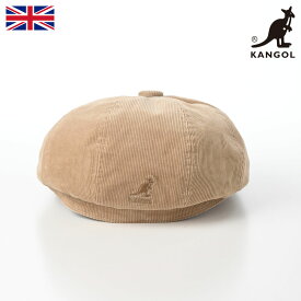 KANGOL カンゴール 帽子 メンズ レディース ユニセックス キャスハンチング ブランド イギリス 英国 CORD HAWKER(コーデュロイ ホーカー) ベージュ