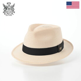ポイント2倍 KNOX 帽子 中折れハット メンズ レディース 春 夏 ブランド シンプル カジュアル 普段使い ギフト 送料無料 あす楽 ノックス 日本製 Linen Braid Hat（リネン ブレード ハット）PK ナチュラル