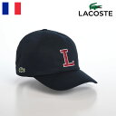 LACOSTE ラコステ 帽子 ロゴキャップ CAP 春 夏 秋 冬 メンズ レディース ベースボールキャップ カジュアル ワニロゴ スポーツ ユニセックス オールシーズン フランスブランド INITIAL APPLIQUE CAP(イニシャルアップリケキャップ) L1251 ネイビー