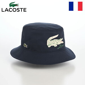 LACOSTE oPbgnbg Xq Y fB[X Tt@nbg JWA jS TCY NbVu AEghA jZbNX  y RXe CROCODILE PRINT BUCKET HATiN