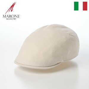 MARONE n`OX Lbv Y t  Xq CAP n`Ox[ ŖX 傫TCY fB[X ig  Mtg C^Auh }[l Semplice Linen Hunting(Zv`F 