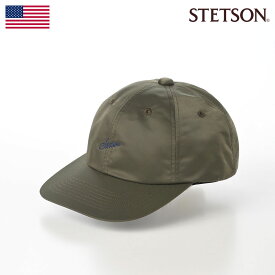 ステットソン STETSON ベースボールキャップ 帽子 メンズ レディース オールシーズン 春夏秋冬 野球帽 カジュアル 送料無料 あす楽 MA-1 NYLON CAP（エムエーワン ナイロン キャップ） SE129 グリーン