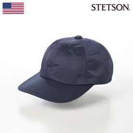 ステットソン STETSON ベースボールキャップ 帽子 メンズ レディース オールシーズン 春夏秋冬 野球帽 カジュアル 送料無料 あす楽 MA-1 NYLON CAP（エムエーワン ナイロン キャップ） SE129 ネイビー