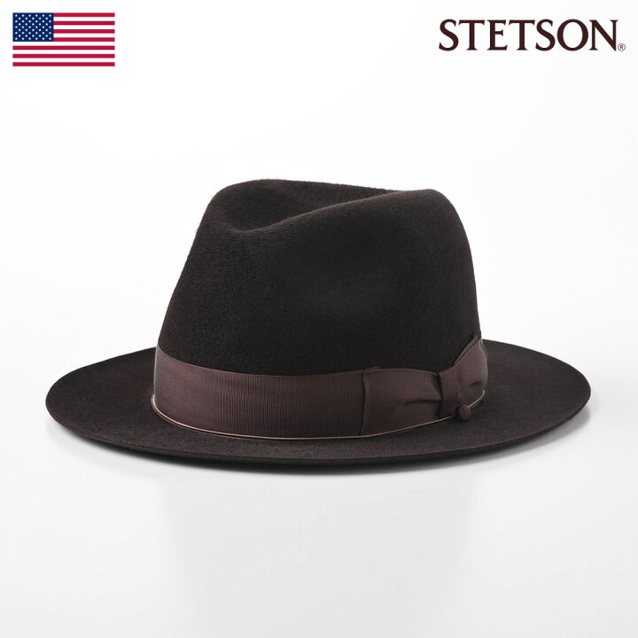 楽天市場】STETSON ステットソン 中折れハット ラビットフェルト 帽子 