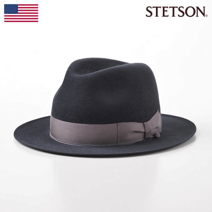 楽天市場】STETSON ステットソン 中折れハット ラビットフェルト 帽子 