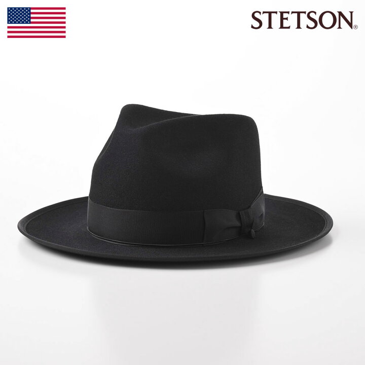 楽天市場】STETSON ステットソン 中折れハット ラビットフェルト 帽子 