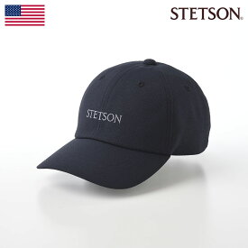 STETSON キャップ CAP 帽子 メンズ 春 夏 大きいサイズ ベースボールキャップ 野球帽 ローキャップ カジュアル おしゃれ シンプル レディース あす楽 アメリカブランド ステットソン SUCKER STRIPE CAP（サッカーストライプ キャップ）SE638 ネイビー