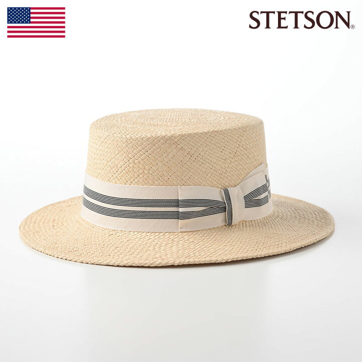 楽天市場】STETSON ステットソン カンカン帽 パナマ帽 パナマハット 