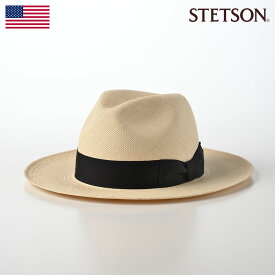 STETSON パナマ帽 パナマハット 中折れハット メンズ レディース 帽子 父の日 本パナマ 春 夏 つば広 サイズ調整 カジュアル フォーマル おしゃれ あす楽 アメリカブランド ステットソン STANDARD PANAMA（スタンダード パナマ）SE658 ナチュラル