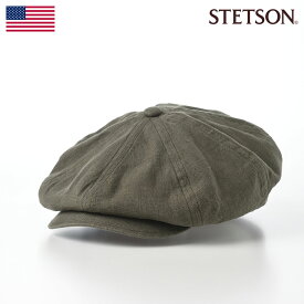 STETSON（ステットソン） LINEN CASQUETTE（リネンキャスケット）SE721 カーキ