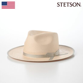 STETSON ステットソン パナマ帽 パナマハット 中折れハット メンズ レディース 帽子 父の日 本パナマ 春 夏 カジュアル おしゃれ 普段使い ファッション小物 アメリカ ブランド FLAT VINTAGE PANAMA G8（フラット ヴィンテージ パナマ G8）SE732 ナチュラル