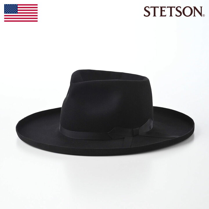 楽天市場】STETSON 帽子 中折れハット フェルト帽 メンズ レディース 