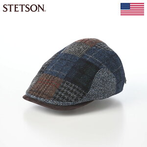 STETSON Xebg\ n`OX Lbv Xq uh Y n`Ox[ ŖX JWA  Vv ig fB[X AJ HARRISTWEED FIVE PATCHWORK HUNTINGinX