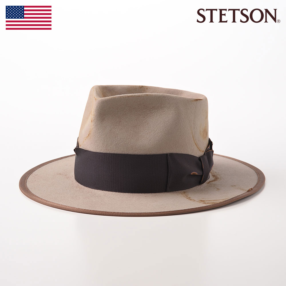 店舗 STETSON ステットソン フェルトハット 中折れハット 帽子