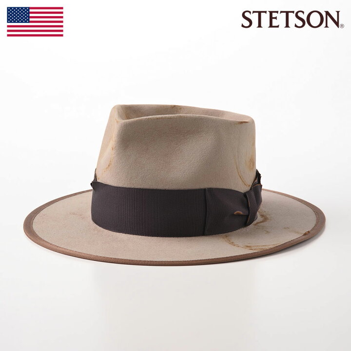 楽天市場】STETSON ステットソン フェルトハット 中折れハット 帽子 