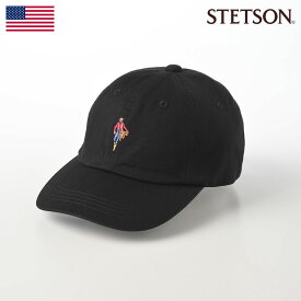 STETSON ステットソン メンズ レディース ベースボールキャップ キャップ 野球帽 5色展開 カジュアル 帽子 父の日 紳士 大きいサイズ サイズ調節可 春夏 フリーサイズ [マスコットキャップSE409] 送料無料 あす楽