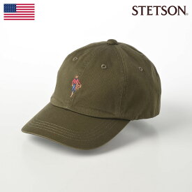 STETSON ステットソン メンズ レディース ベースボールキャップ キャップ 野球帽 5色展開 カジュアル 帽子 父の日 紳士 大きいサイズ サイズ調節可 春夏 フリーサイズ [マスコットキャップSE409] 送料無料 あす楽