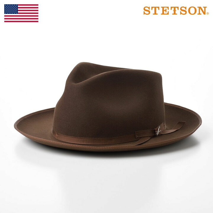 楽天市場】STETSON ステットソン 帽子 紳士帽 ラビットファーフェルト 