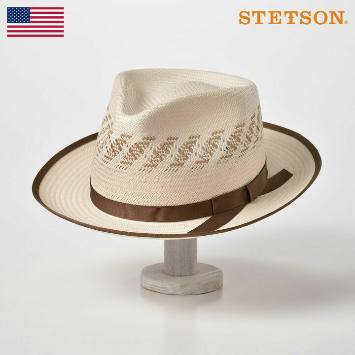 楽天市場】STETSON ステットソン 透かし編み ストローハット 麦わら 