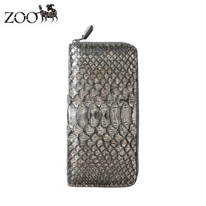 ZOO �Y�[ �����z �����Y ���f�B�[�X �ւъv �{�v ��e�� �u�����h �v���[���g ���j�� DIAMOND PYTHON Compact Zip-around Long Wallet(�_�C�������h�p�C�\���R���p�N�g�W�b�v�A���E���h�����O�E�H���b�g) ZL