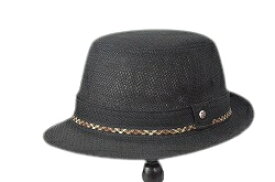 SS〜LL 夏に快適 DAKSダックス メッシュ アルペン メンズハット 日本製 (ベージュ/ブラック) 小さいサイズ 55cm 大きいサイズ 59.5cm 定番 オーソドックス 落着き 通気 軽い 上質 上品 紳士帽子 男性 帽子 50代 60代 70代 D2974