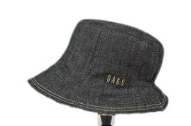 DAKS ダックス 婦人帽子　UV加工 先染めシャンブレー 平天 チューリップオブザー レディースハット　Sサイズ　Mサイズ ゴム入り (ネイビー/ベージュ/ブラック) クロッシェ チューリップ 小さいサイズ 55cm 57cm 婦人帽子 女性 D6009