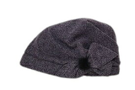 婦人帽子 秋冬 レディース Elieteエリート フード (ワイン/パープル/ブラウン) つばなし ミセス シニア 中高年 高齢 年配 室内 帽子 抗がん剤 白髪隠し ウィッグ代わり 50代 60代 70代 80代 38023BP