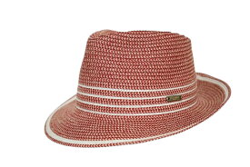 紳士 帽子 イタリア製 メンズ ハット Piccarda ピッカルダ インポート ペーパーブレード レッド 中折れ 夏 Complit 輸入品 麦わら帽子 ストローハット 赤 男性 12646-rd