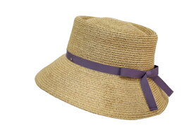 和紙混 ペーパーブレード レディースハット サイズ調節付き 日本製 ベルモード 夏 婦人 帽子 (ベージュ) 麦わら帽子 ストローハット ミセス 女性 13-313