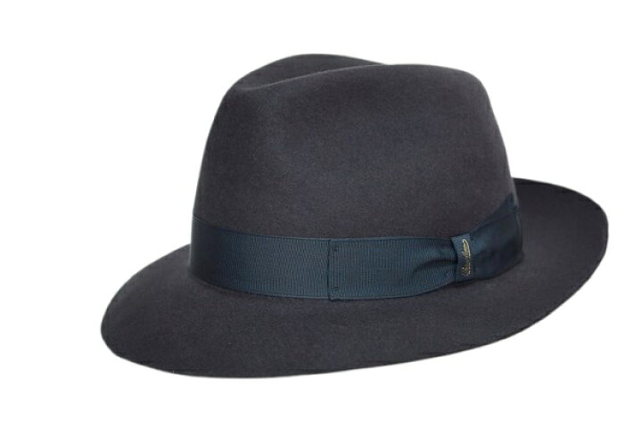 楽天市場】紳士 帽子 ロゴ入り専用保存箱付き イタリア製 Borsalino 