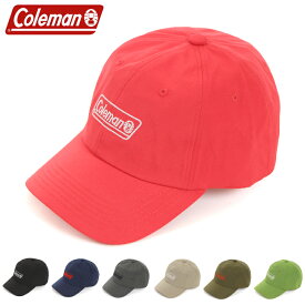 Coleman コールマン ロゴキャップ 181-034A キャップ ハット メンズ レディース スポーツ アウトドア ブランド 紫外線 UV ケア サイズ調整 帽子