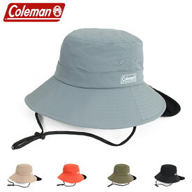 Coleman コールマン サンシールドアドベンチャー 187-0133 メンズ レディース ギフト アウトドア キャンプ 登山 トレッキング 日除け UV ケア 日差し対策 UPF50+ 接触冷感 吸水速乾 撥水 サイズ調節可