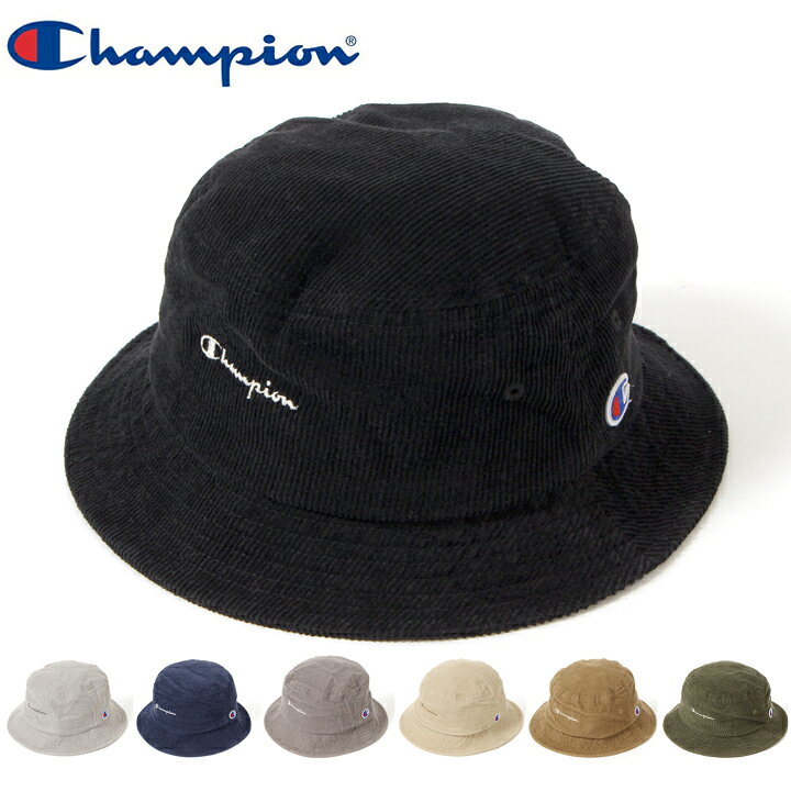 楽天市場 Champion チャンピオンコーデュロイバケットハット 387 0041メンズ レディース 帽子 バケハ アウトドア 帽子の Deux Chapeau