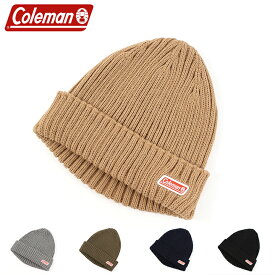 Coleman コールマン ニットキャップ 日本製 WHOLEGARMENT 492-1052 Coleman コールマン ニット ニット帽 ニット帽子 キャンプ アウトドア ジョギング アウトドアブランド