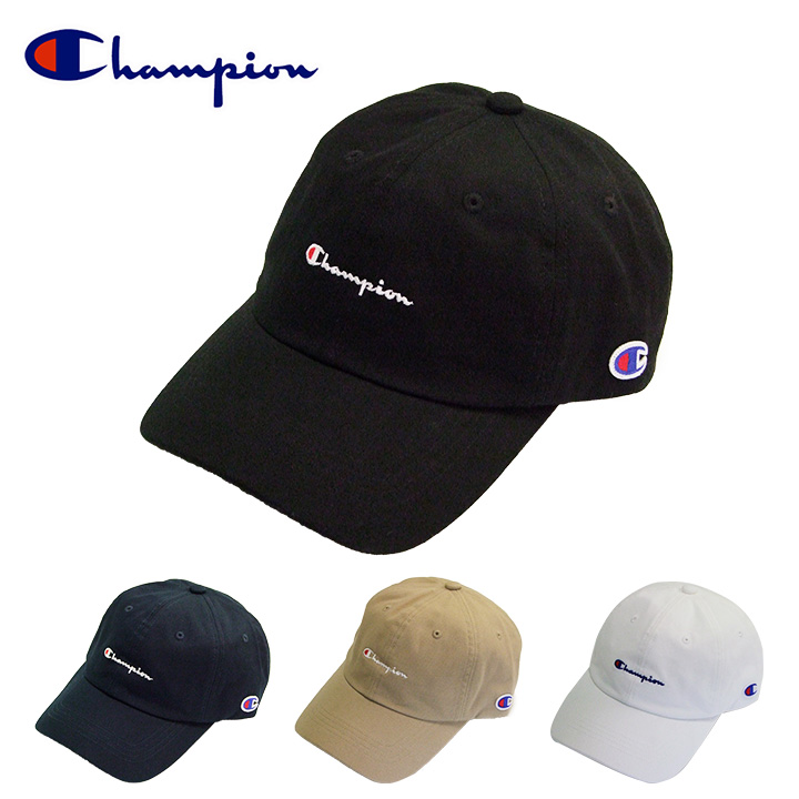 Champion チャンピオンベーシックキャップ 181-019Aメンズ レディース アウトドア スポーツ 帽子 フリーサイズ | 帽子の Deux  chapeau