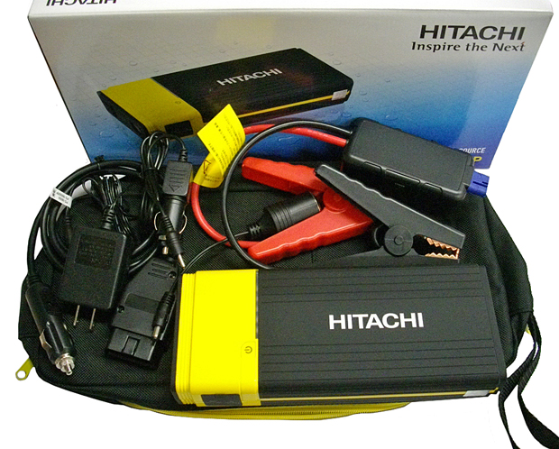 毎日激安特売で 営業中です 期間限定 新型 送料無料 HITACHI 日立 ポータブルパワーソース PS-16000RP ジャンプスターター機能 日常でも使える1台5役 希少