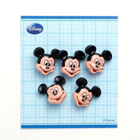 ボタン ディズニー ミッキーマウス 5個入 3袋セット DI200-DI76 パイオニア